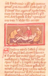 Surgery, from an edition of the Book of Surgery by Rogier de Salerne