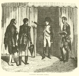 Napoleon Rebuking Morla
