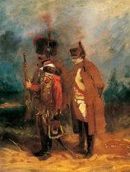 Napoleon during the Defence of France in 1814