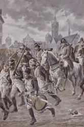 Napoleon with His Army