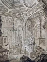 Neo-Renaissance style study