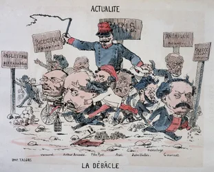 News: La déblacle: Vermorel, Arnould, Pyat, Assi, Vallès, Delescluze and Gournet at the end of the Commune