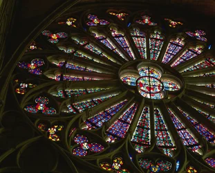 North Rose Window, c.1300-20