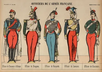 Officers of the French Army