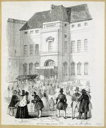 Opening of the Musee Royal (Musee du Louvre), March 15