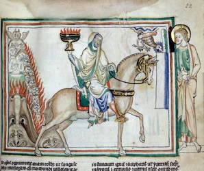 Opening of the Fourth Seal: Death Riding the Green Horse