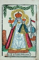 Our Lady of Delivrande, Pilgrimage Souvenir, c.1820-30