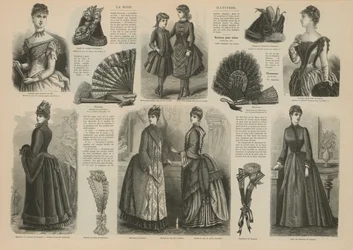 Page from La Mode Illustrée