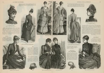 Page from La Mode Illustree