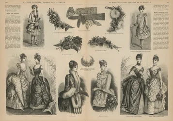 Page from La Mode Illustree