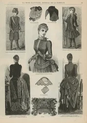Page from La Mode Illustree