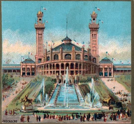 Paris. Universal Exhibition of 1889: Trocadero