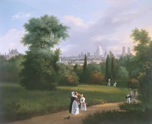 Paris from the Folie-Beaujon, c.1830