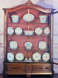 Part of the Sevres Melbourne Service, 1770-71