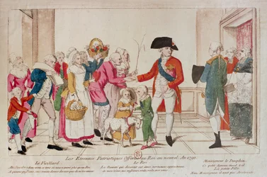 Patriotic New Year Gifts offered to the King in 1790