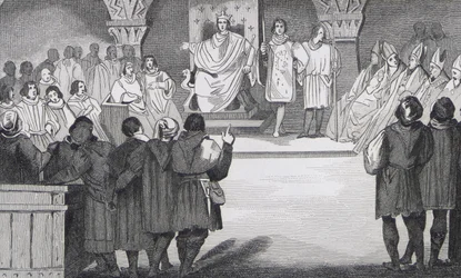 Philippe IV le Bel Reunites the States General in the Louvre, from 