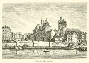 Place de Greve in 1778