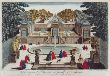 Pleasure Garden at Gentilly near Paris