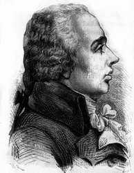 Portrait of Adrien Marie Legendre, French mathematician