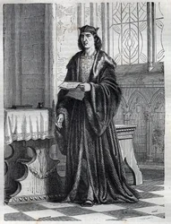 Portrait of Cardinal Pietro Carafa or Caraffa or John Peter Caraffa future Pope Paul IV (Paolo IV 1476-1559) Engraving in 