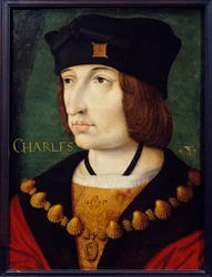 Portrait of Charles VIII, Son of Louis XI