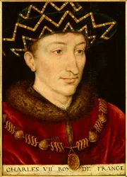 Portrait of Charles VII, King of France