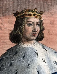 Portrait of Charles V of France, called the Wise (1338-1380), King of France