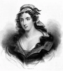 Portrait of Charlotte Corday (1768 - 1793) - in 