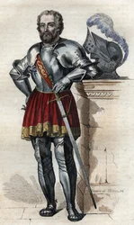 Portrait of Chevalier de Bayard, French soldier