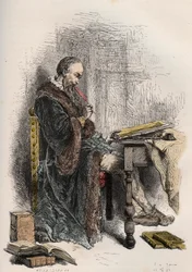 Portrait of Clement des Marets dit Marot