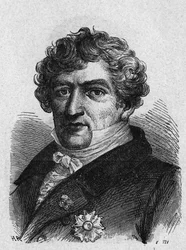 Portrait of Cuvier, French zoologist and paleontologist - in 