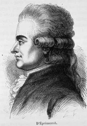 Portrait of Eprémesnil, French magistrate and politician (1746 - 1794) - in L