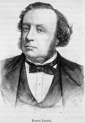 Portrait of Ernest Picard, French Politician (1821-1877)