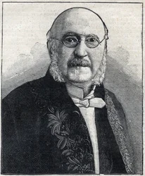 Portrait of Francois Jules Suisse, also known as Jules Simon (1814-1896), French Philosopher and Statesman, in 