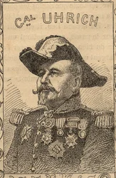 Portrait of French General Jean-Jacques Uhrich - 1870-71