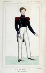 Portrait of Henri Eugene Philippe Louis d