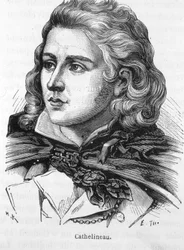 Portrait of Jacques Cathelineau (1759 - 1793), Vendée chef - in L