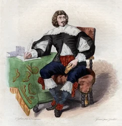 Portrait of Jean Louis Guez de Balzac, French author