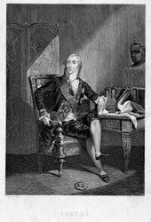 Portrait of Joseph Fouche, revolutionary deputy of the Montagne and organizer of the Terror in Lyon