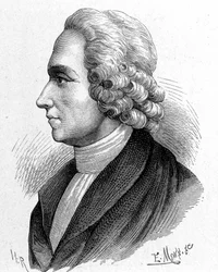 Portrait of Joseph Priestley (1733 - 1804), British chemist and theologian, from 