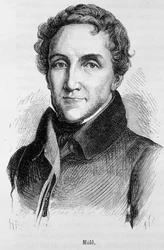 Portrait of Louis-Mathieu Mole - Portrait of Louis Mathieu, Earl of Mole (1781 - 1855), French politician - in “L