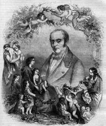 Portrait of Louis Benoit Guersant (1777-1848), French physician