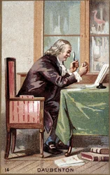 Portrait of Louis Jean Marie Daubenton (1716 - 1800), French naturalist