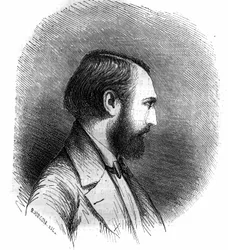 Portrait of Louis Lacombe, French composer