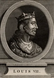 Portrait of Louis VII