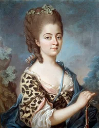 Portrait of Marie Aurora of Saxony