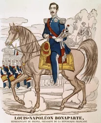 Portrait of Napoleon III - representative of the people, President of the French Republic