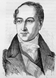 Portrait of Peyronnet (or Peyronet), French politician (1778 - 1854) - in 