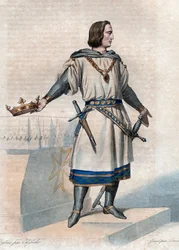 Portrait of Philip II Augustus, King of France