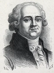 Portrait of Pierre Louis Manuel, French politician, deputy of the Seine at the National Convention - Engraving from 1889
